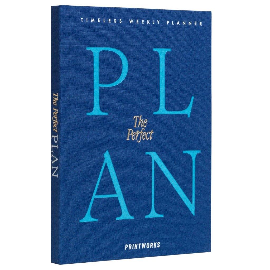 Ατζέντα THE PERFECT PLAN, μπλε, Printworks