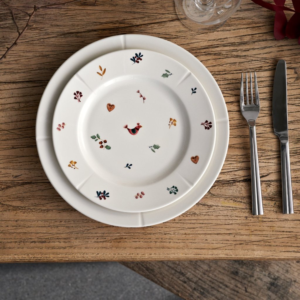 219020 1 dezertni talir grand cru cottage 23 cm bila porcelan rosendahl