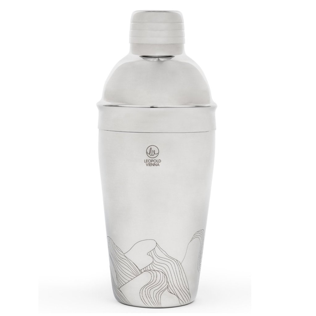 Σέικερ για κοκτέιλ MOUNTAINS 500 ml, ασημί, ανοξείδωτο ατσάλι, Leopold Vienna