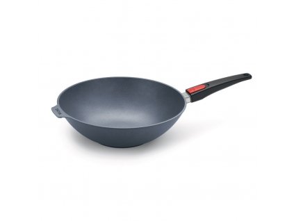 Τηγάνι τιτανίου Wok σχετικά με την επαγωγή του Ο 32 εκ με αφαιρούμενη λαβή Diamond Lite WOLL