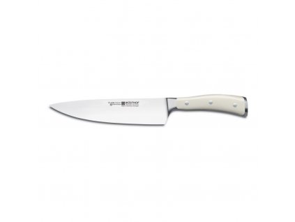 Ένα μαχαίρι του σεφ 20 εκ Classic Ikon creme WÜSTHOF