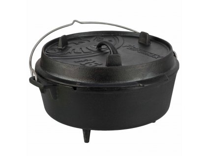 Βραστήρας από χυτοσίδηρο με τα πόδια FT6 Petromax 7,0 μεγάλο