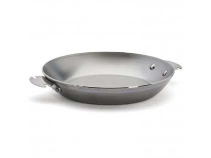 Τηγάνι MINERAL B LOQY 24 cm, ασήμι, ατσάλι, de Buyer