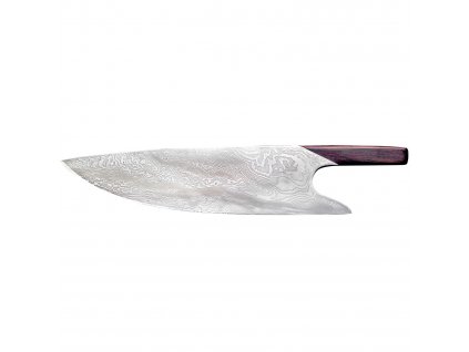 Μαχαίρι Σεφ THE KNIFE GRENADILL DAMASCUS 26 cm, καφέ, Güde