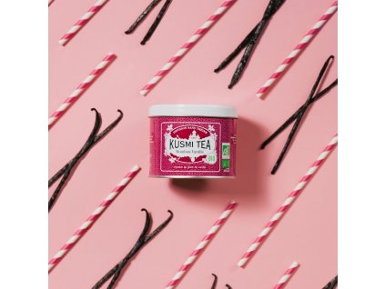 Τσάι Rooibos VANILLA, κουτάκι τσαγιού 100 g, χύμα φύλλα, Kusmi Teaχύμα 