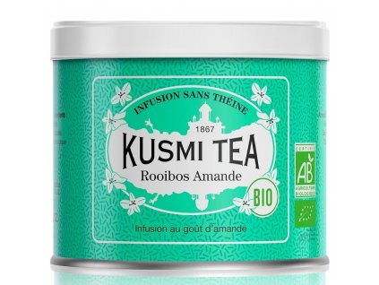 Τσάι Rooibos AMANDE, κουτάκι τσαγιού 100 g χύμα φύλλα, Kusmi Tea