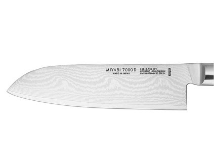Ιαπωνικό μαχαίρι Santoku 7000D, 18 cm, Miyabi