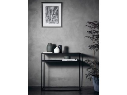 Τραπέζι κονσόλα FERA, 85 cm, μαύρο, ατσάλι, Blomus