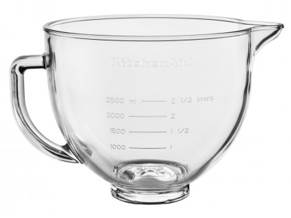Μπολ κουζινομηχανής 5KSM5GB, 4,83 l, γυάλινο, KitchenAid