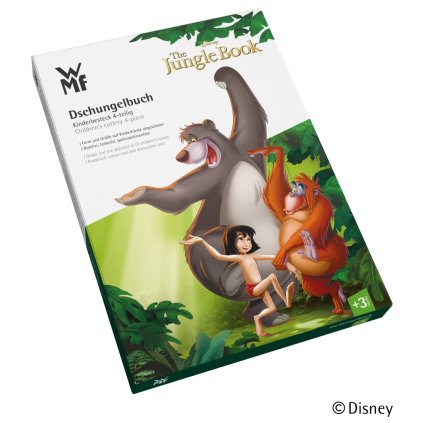 Παιδικά μαχαιροπίρουνα THE JUNGLE BOOK DISNEY, σετ 4 τεμαχίων, WMF