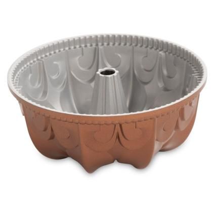 Φόρμα ζαχαροπλαστικής Bundt FLEUR DE LIS BUNDT, κρίνος, γραφίτη, Nordic Ware