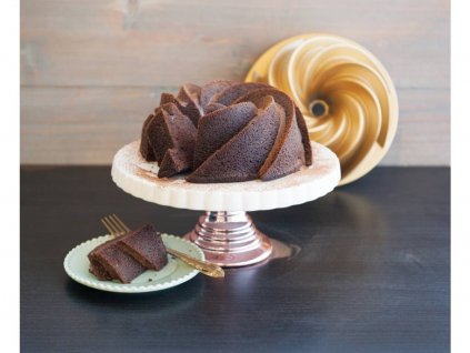 Φόρμα ζαχαροπλαστικής Bundt HERITAGE S, σε χρυσό, Nordic Ware