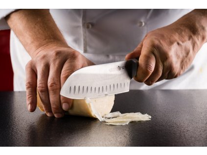 Ιαπωνικό Μαχαίρι Santoku FIBRE KARBON 2, 17 cm, de Buyer