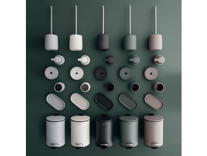 Δοχείο υγρού σαπουνιού SONO, 250 ml, taupe, Blomus