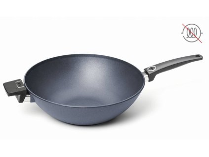Τηγάνι wok DIAMOND LITE, 34 cm, από τιτάνιο, WOLL