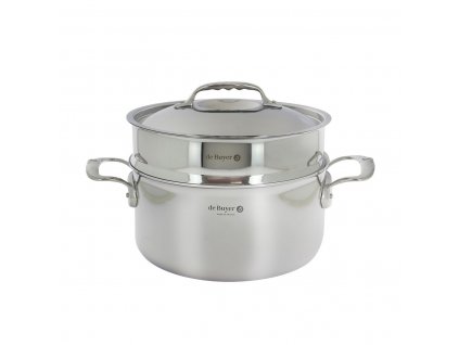 Τρυπητό ένθετο σκεύος για ατμομάγειρα AFFINITY, 24 cm, de Buyer