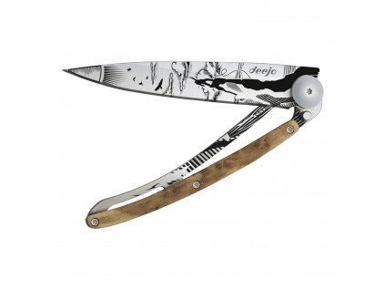 Μαχαίρι τσέπης OUTDOOR CLIMBING, 37 g, από ξύλο αρκεύθου, deejo