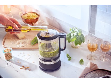 Φορητό μπλέντερ τροφίμων 5KFC0516, μαύρο ματ, KitchenAid