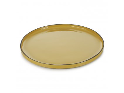 Πιατέλα σερβιρίσματος CARACTERE, 30 cm, σε απόχρωση κουρκουμά, REVOL