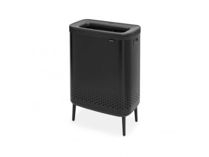 Καλάθι για ρούχα πλυντηρίου BO, 2 x 45 l, μαύρο, Brabantia