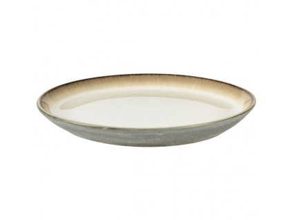 Πιάτο γλυκού, 17 cm, γκρι/κρεμ, Bitz