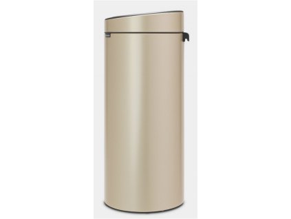 Κάδος με καπάκι αφής TOUCH BIN NEW, 30 l, σε απόχρωση σαμπάνιας, Brabantia