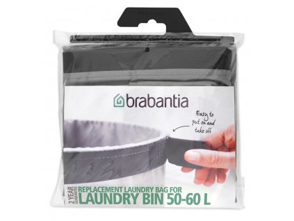 Ανταλλακτική τσάντα για καλάθι ρούχων πλυντηρίου, 50-60 l, Brabantia