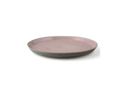 Πιάτο γεύματος, 27 cm, γκρι/ροζ, Bitz