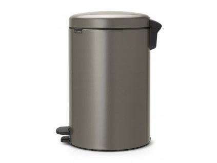 Κάδος με πεντάλ NEWICON, 20 l, πλατίνα, Brabantia