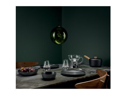 Μπολ φαγητού, 2 l, NORDIC KITCHEN, μαύρο, πήλινο, Eva Solo