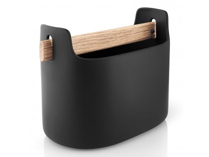 Δοχείο αποθήκευσης TOOL BOX, 15 cm, με ξύλινη λαβή, μαύρο, Eva Solo