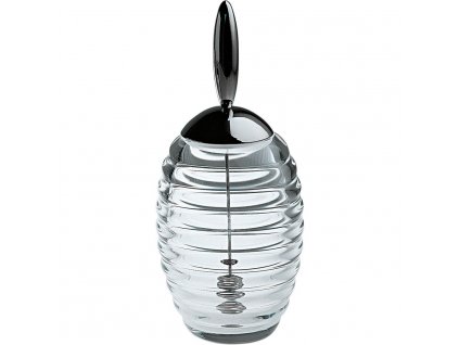 Βάζο για μέλι με ξύλινο κουταλάκι HONEY SWEET, 350 ml, Alessi