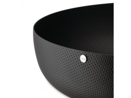 Μπολ για φρούτα TEXTURE, 24 cm, μαύρο, Alessi