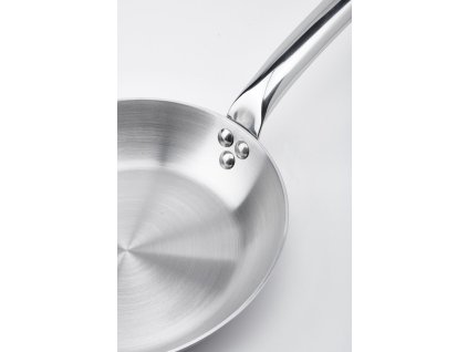 Τηγάνι saute ALCHIMY, 24 cm, 2,5 l, στρόγγυλο, από ανοξείδωτο χάλυβα, de Buyer