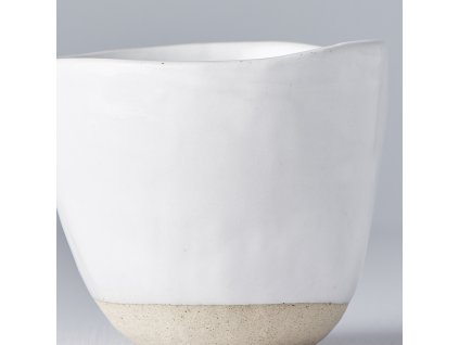 Κούπα LOPSIDED, 180 ml, λευκή, MIJ