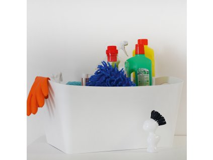 Οργανωτής μπάνιου BOXXX L, 15 l, λευκό, Koziol