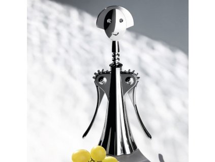 Φτερωτό τιρμπουσόν ANNA G., ασήμι, Alessi