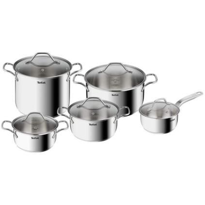 Σετ μαγειρικών σκευών INTUITION B864SA74, σετ 10 τμχ, Tefal