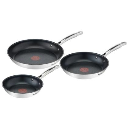 Σετ τηγανιών DUETTO+, σετ 3 τμχ, αντικολλητικό, Tefal