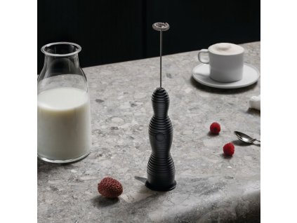 Συσκευή για αφρόγαλα PULCINA, σε μαύρο, Alessi