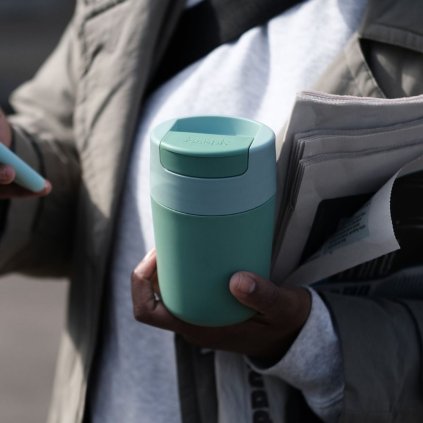 Κούπα θερμός ταξιδίου SIPP 81122, 340 ml, αεροστεγές κλείσιμο, σε πράσινο, Joseph Joseph