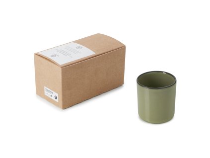 Φλιτζάνι εσπρέσο CARACTERE, 80 ml, 2 τεμάχια, απόχρωση κάρδαμου, REVOL