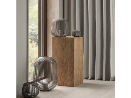Διακοσμητικά φανάρια LITO XS, 10 cm, μπεζ, ατσάλι, Blomus