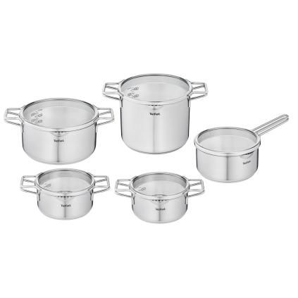 Σετ μαγειρικών σκευών NORDICA, σετ 10 τμχ, Tefal