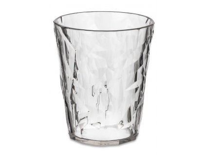 Πλαστικό ποτήρι νερού CLUB S, 250 ml, κρυστάλλινο, Koziol