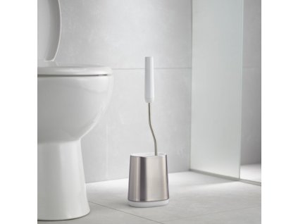 Βάση για πιγκάλ FLEX LITE 70561, λευκό / ασημί, από σιλικόνη, Joseph Joseph