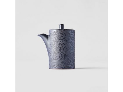 Μπουκάλι για σόγια BLACK SCROLL, 8,5 cm, από πορσελάνη, MIJ