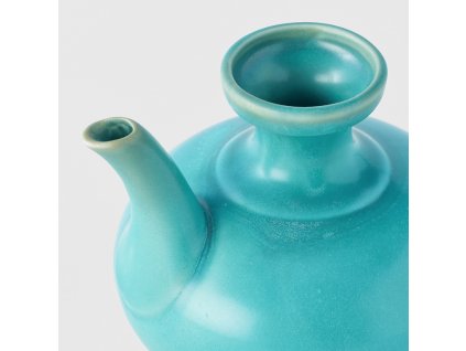 Μπουκάλι πορσελάνης για σόγια AQUA BLUE, 360 ml, μπλε, MIJ