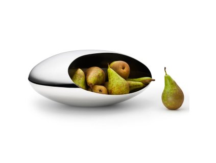 Διακοσμητικό μπολ COCOON, 36 cm, ασημί, Philippi