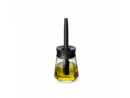 Βαζάκι για μαρινάδα με πινέλο GRAND CRU Rosendahl 250 ml black